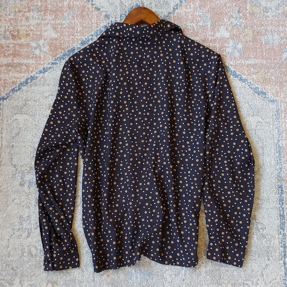 NOTATIONS | Drapey VINTAGE 80's - 90's Button Down - Picture 2 of 4